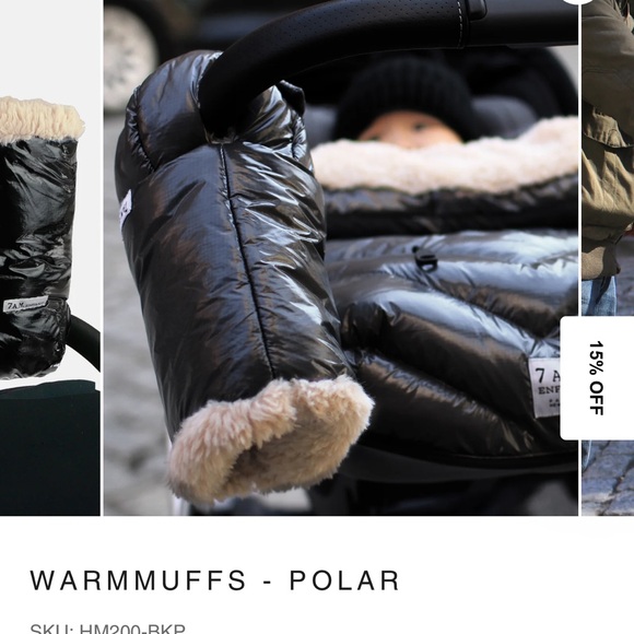 Stroller hand muffs. - Picture 2 of 6